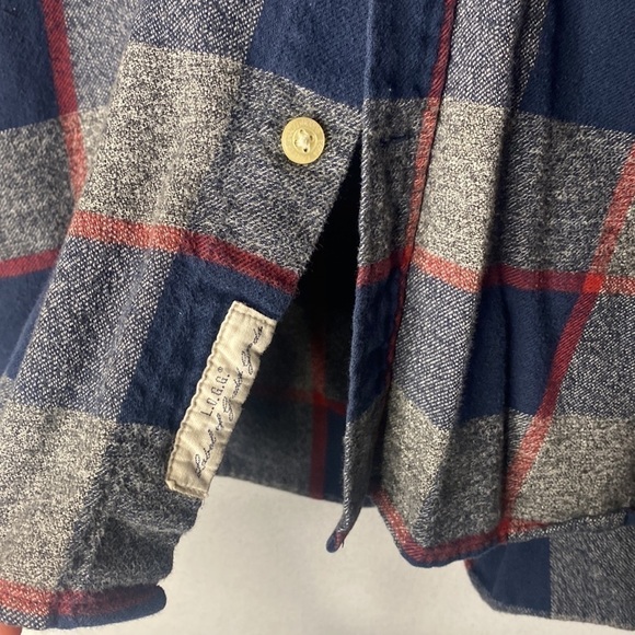 L.O.G.G. Plaid Men’s Flannel Size Medium - Picture 2 of 4
